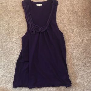 Anthropology Neckline Design Tank Top